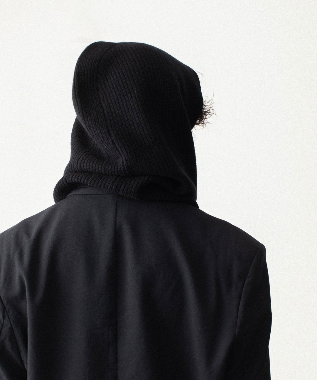 VEIN ヴェインのWOOL CASHMERE KNIT BALACLAVA - BLACKの公式通販サイトsession福岡セレクトショップ