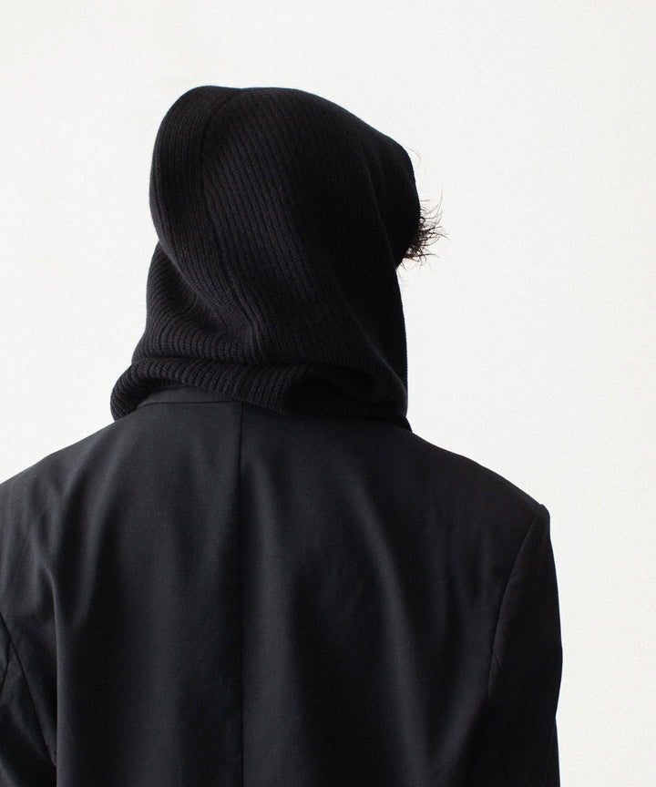 VEIN ヴェインのWOOL CASHMERE KNIT BALACLAVA - BLACKの公式通販サイトsession福岡セレクトショップ