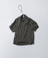 【 VEIN 】100/3 SUEDE JERSEY DISTRESSED VESSEL S/S TEE - GRAY