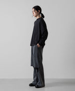 画像をギャラリービューアに読み込む, VEIN ヴェインのSUEDED CO JERSEY VESSEL L/S TEE - BLACKの公式通販サイトsession福岡セレクトショップ
