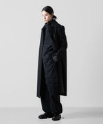 画像をギャラリービューアに読み込む, VEIN ヴェインのWO DOUBLE MELTON MAXI COAT - BLACKの公式通販サイトsession福岡セレクトショップ
