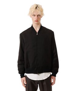 VEIN 】SYNTHETIC SUEDE LEATHER BOMBER JKT - BLACK | 公式通販サイト