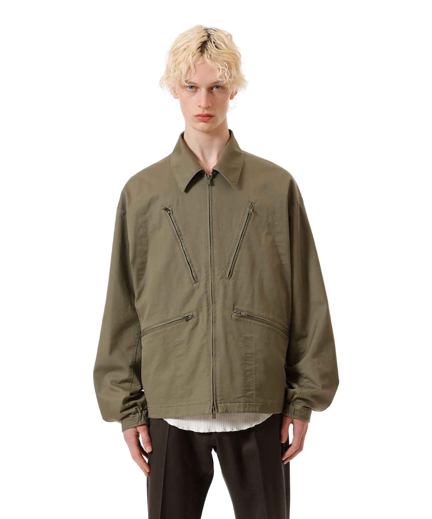 VEIN ヴェインのCOTTON MOLESKIN MILITARY JACKET - KHAKIの公式通販サイトsession福岡セレクトショップ