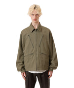 画像をギャラリービューアに読み込む, VEIN ヴェインのCOTTON MOLESKIN MILITARY JACKET - KHAKIの公式通販サイトsession福岡セレクトショップ
