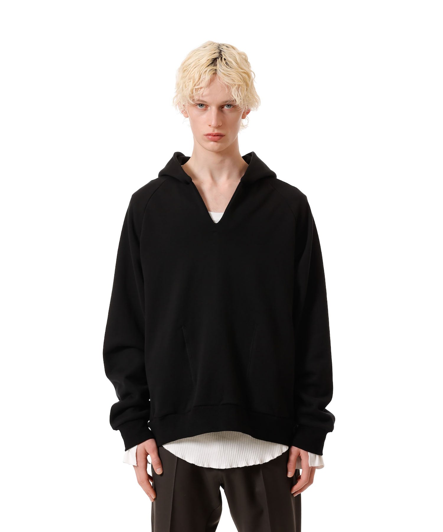 VEIN ヴェインのJUMBERCA TERRY SLIT HOODIE - BLACKの公式通販サイトsession福岡セレクトショップ