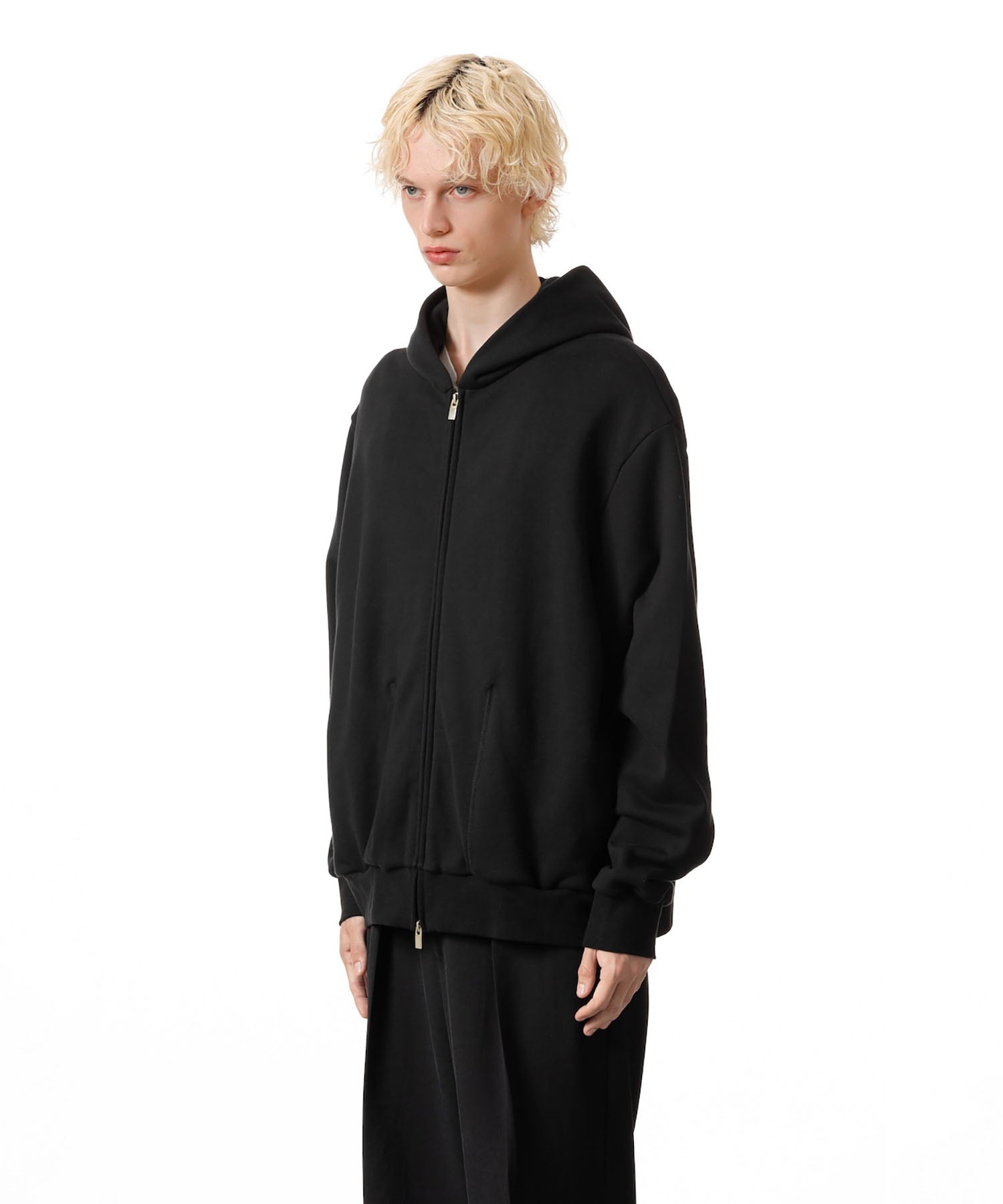 VEIN ヴェインのJUMBERCA TERRY ZIP UP HOODIE - BLACKの公式通販サイトsession福岡セレクトショップ