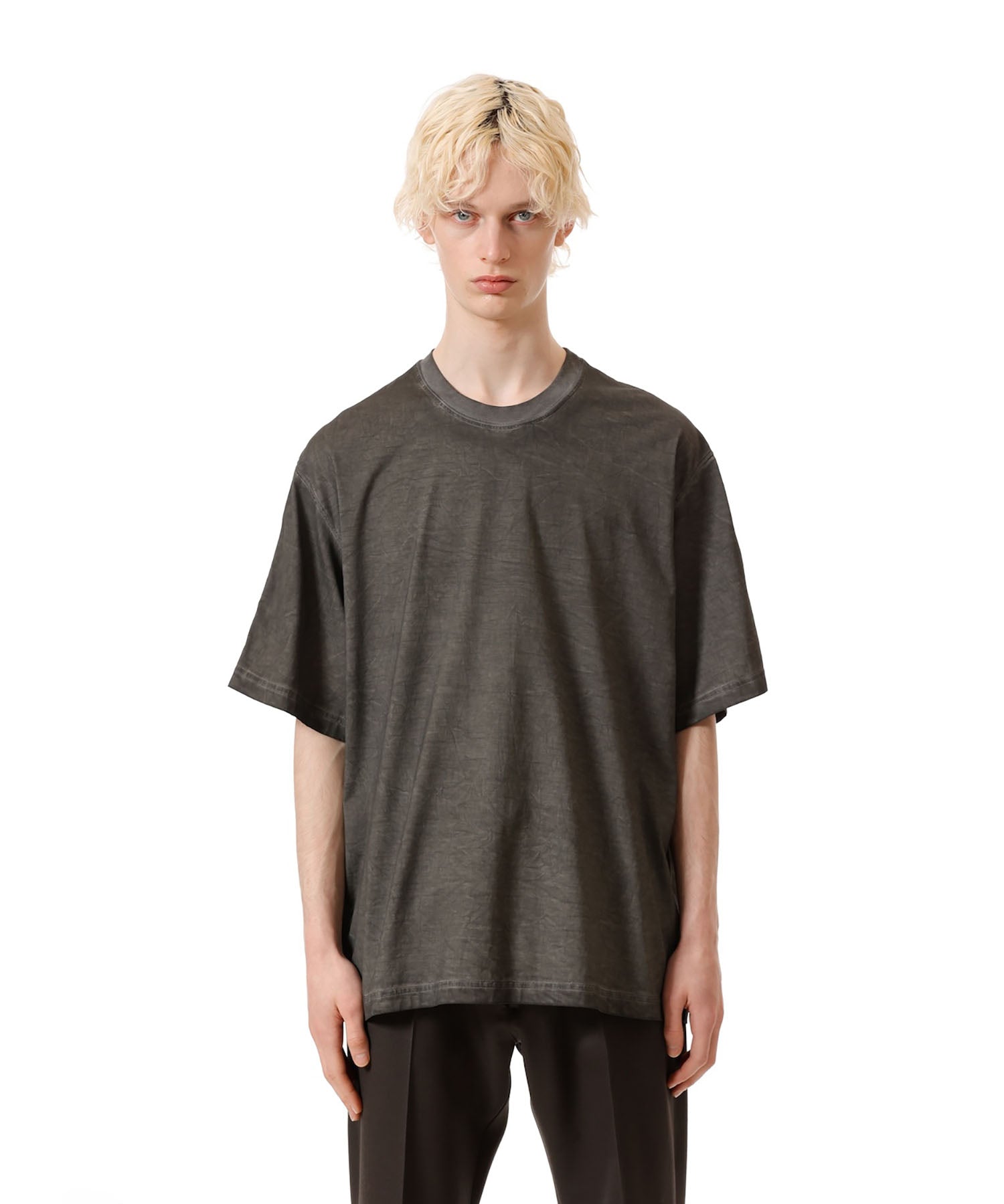 VEIN ヴェインの100/3 SUEDE JERSEY COLD DYED VESSEL S/S TEE - GRAYの公式通販サイトsession福岡セレクトショップ