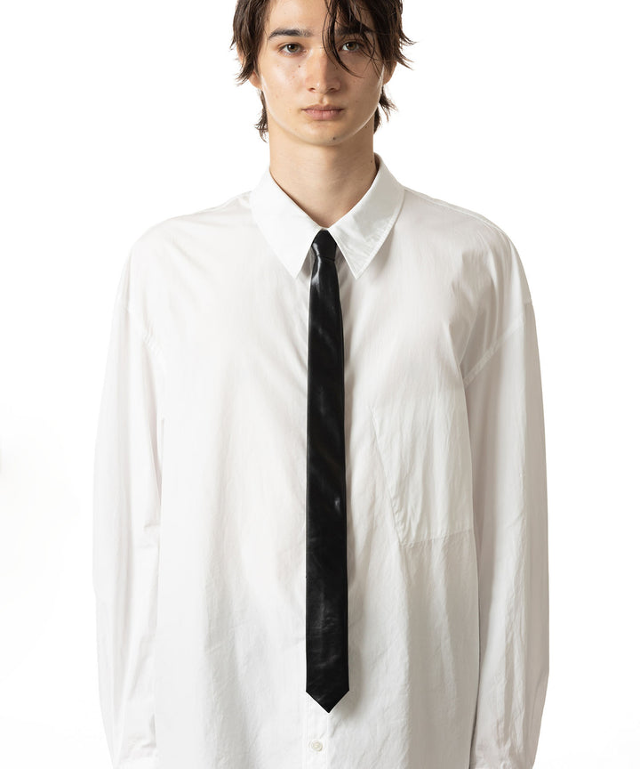 VEIN ヴェインのPE VINTAGE SATIN NARROW TIE - BLACKの公式通販サイトsession福岡セレクトショップ