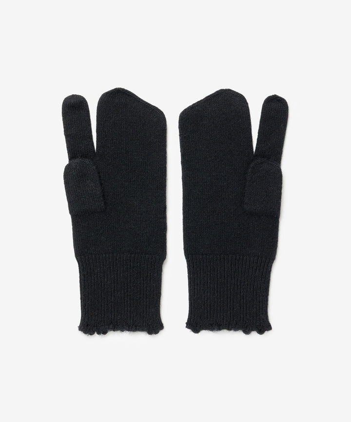 VEIN ヴェインのWOOL CASHMERE KNIT GLOVE - BLACKの公式通販サイトsession福岡セレクトショップ