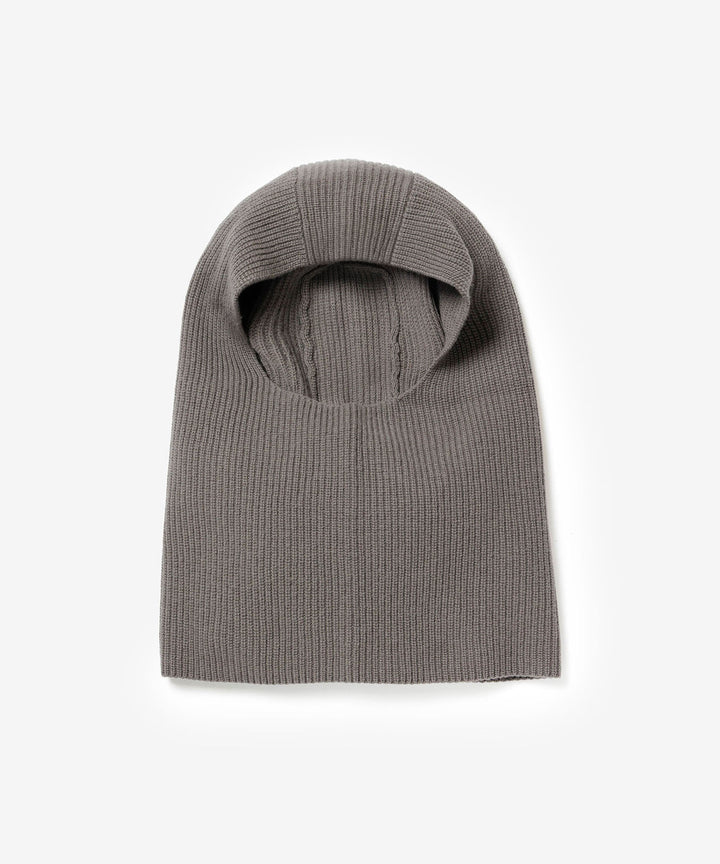 VEIN ヴェインのWOOL CASHMERE KNIT BALACLAVA - KHAKI GRAYの公式通販サイトsession福岡セレクトショップ