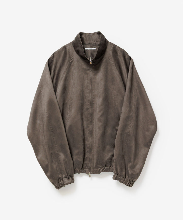 VEIN ヴェインのSYNTHETIC SUEDE TRACK JACKET - KHAKIの公式通販サイトsession福岡セレクトショップ