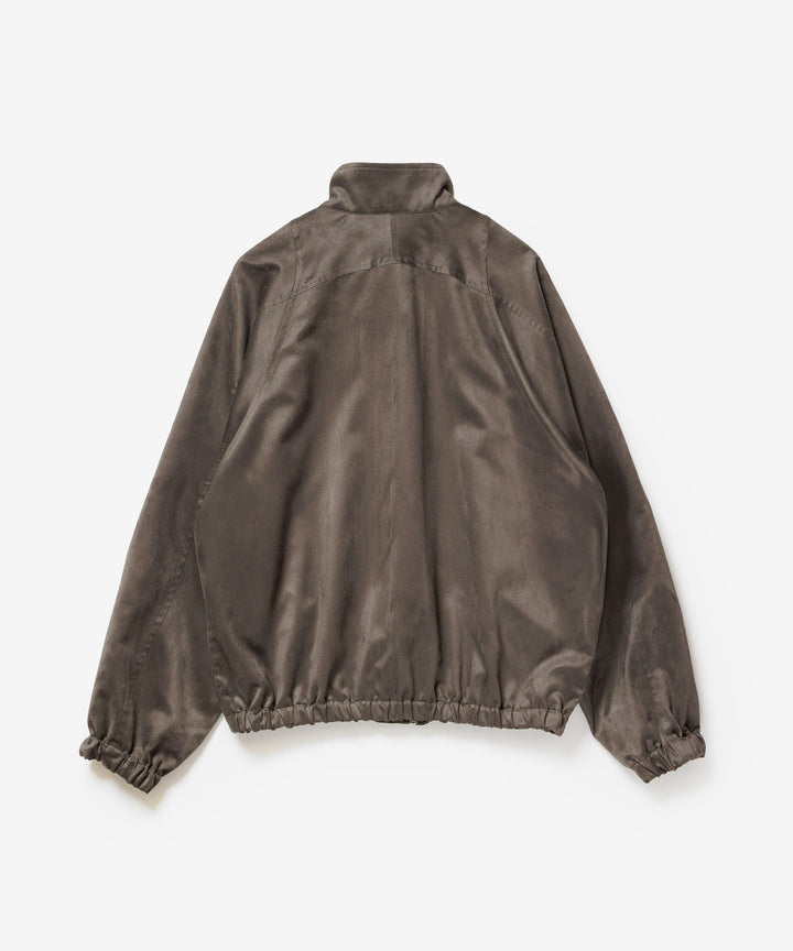 VEIN ヴェインのSYNTHETIC SUEDE TRACK JACKET - KHAKIの公式通販サイトsession福岡セレクトショップ