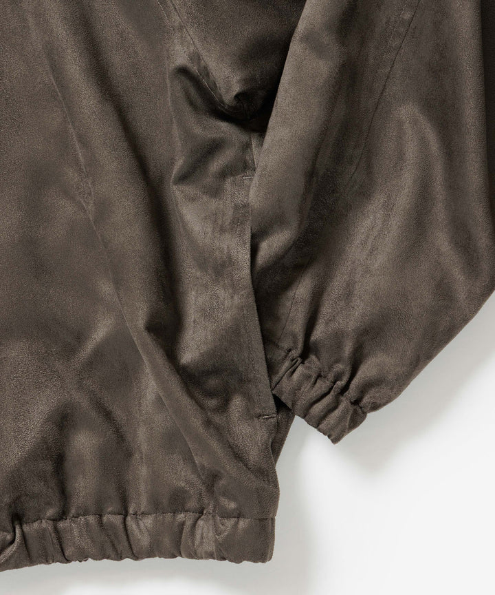 VEIN ヴェインのSYNTHETIC SUEDE TRACK JACKET - KHAKIの公式通販サイトsession福岡セレクトショップ