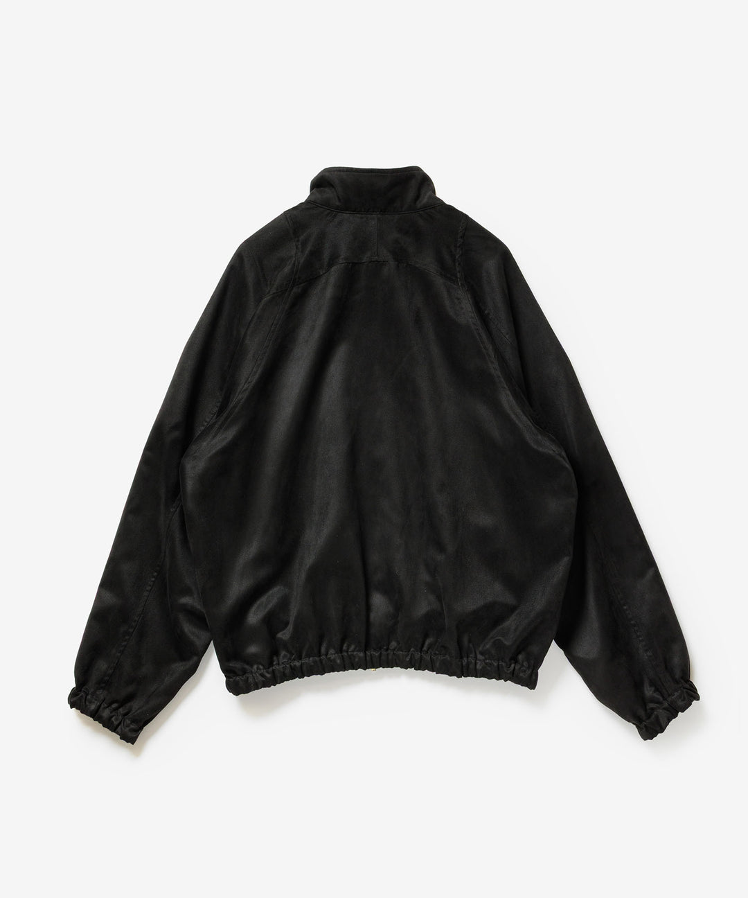 VEIN ヴェインのSYNTHETIC SUEDE TRACK JACKET - BLACKの公式通販サイトsession福岡セレクトショップ