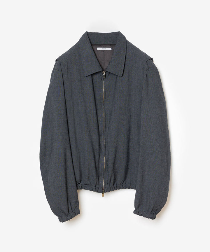 VEIN ヴェインのSHRINK WO CLOTH ZIP-UP JACKET - D.GRAYの公式通販サイトsession福岡セレクトショップ