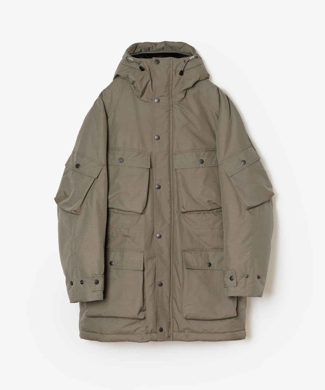 VEIN ヴェインのNY GROSGRAIN PADDED OVERCOAT - KHAKI GRAYの公式通販サイトsession福岡セレクトショップ