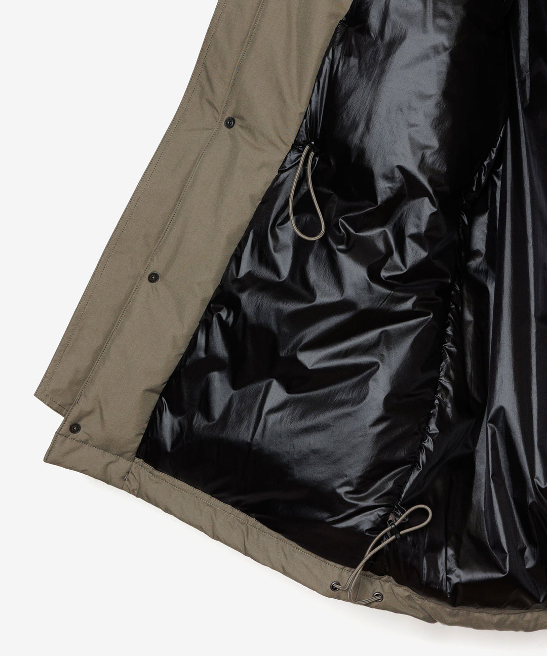 VEIN ヴェインのNY GROSGRAIN PADDED OVERCOAT - KHAKI GRAYの公式通販サイトsession福岡セレクトショップ