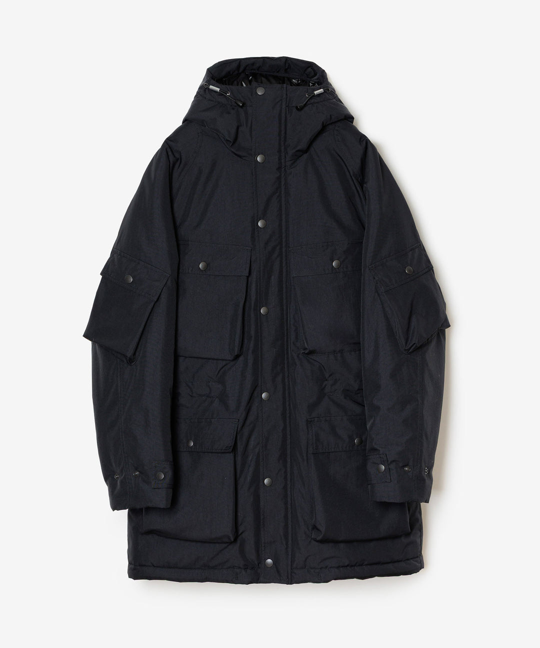 VEIN ヴェインのNY GROSGRAIN PADDED OVERCOAT - BLACKの公式通販サイトsession福岡セレクトショップ
