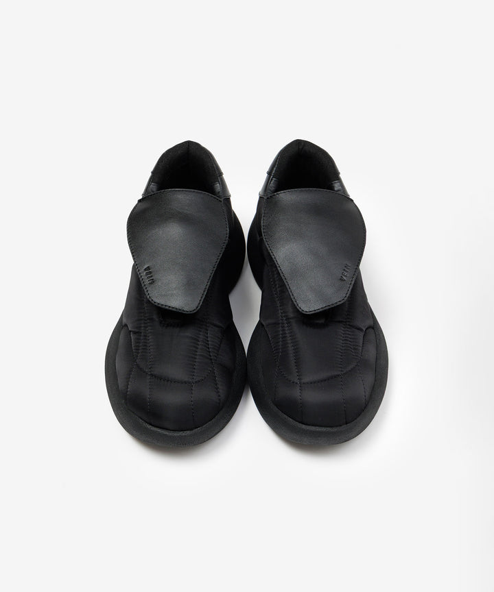 VEIN ヴェインのNY TWILL PUFFER CLEAT TRAINER - BLACKの公式通販サイトsession福岡セレクトショップ