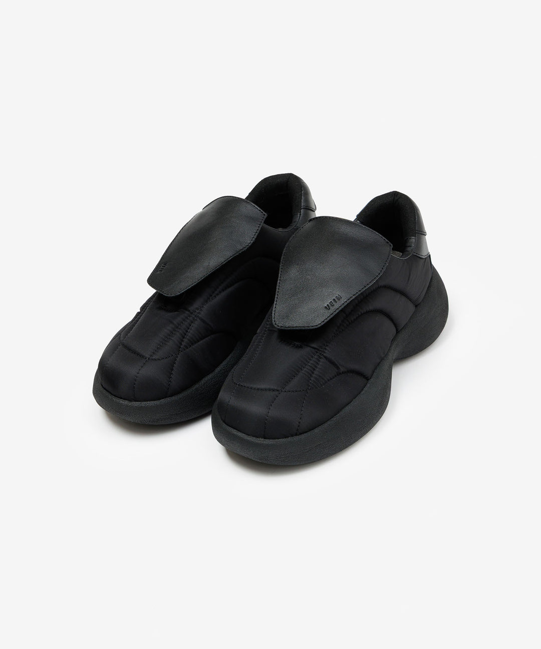 VEIN ヴェインのNY TWILL PUFFER CLEAT TRAINER - BLACKの公式通販サイトsession福岡セレクトショップ