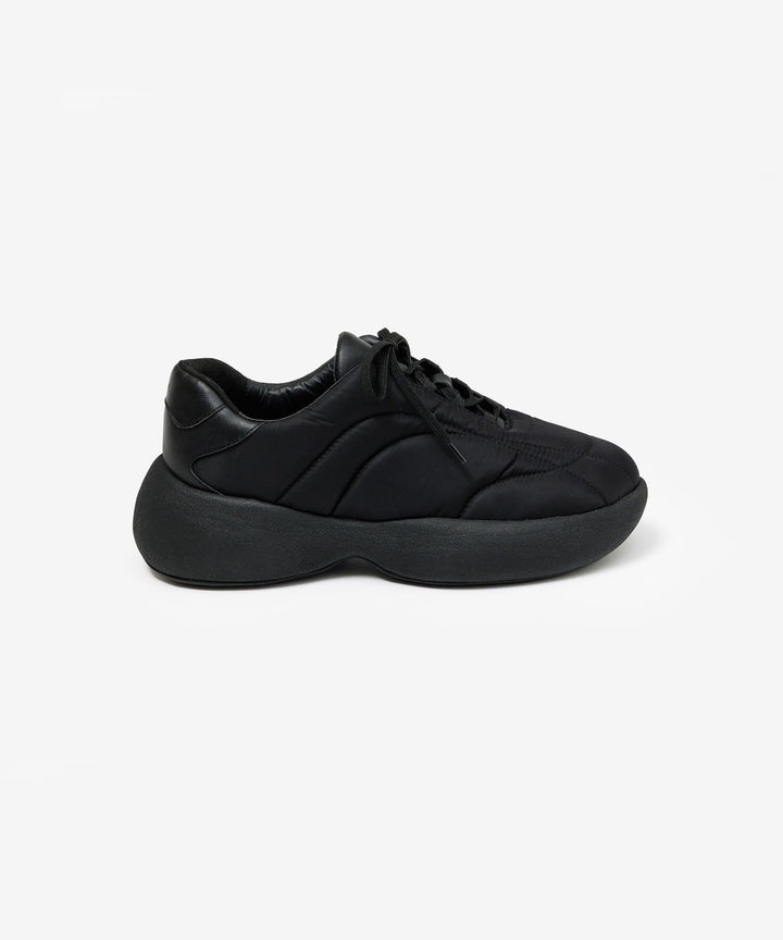 VEIN ヴェインのNY TWILL PUFFER CLEAT TRAINER - BLACKの公式通販サイトsession福岡セレクトショップ