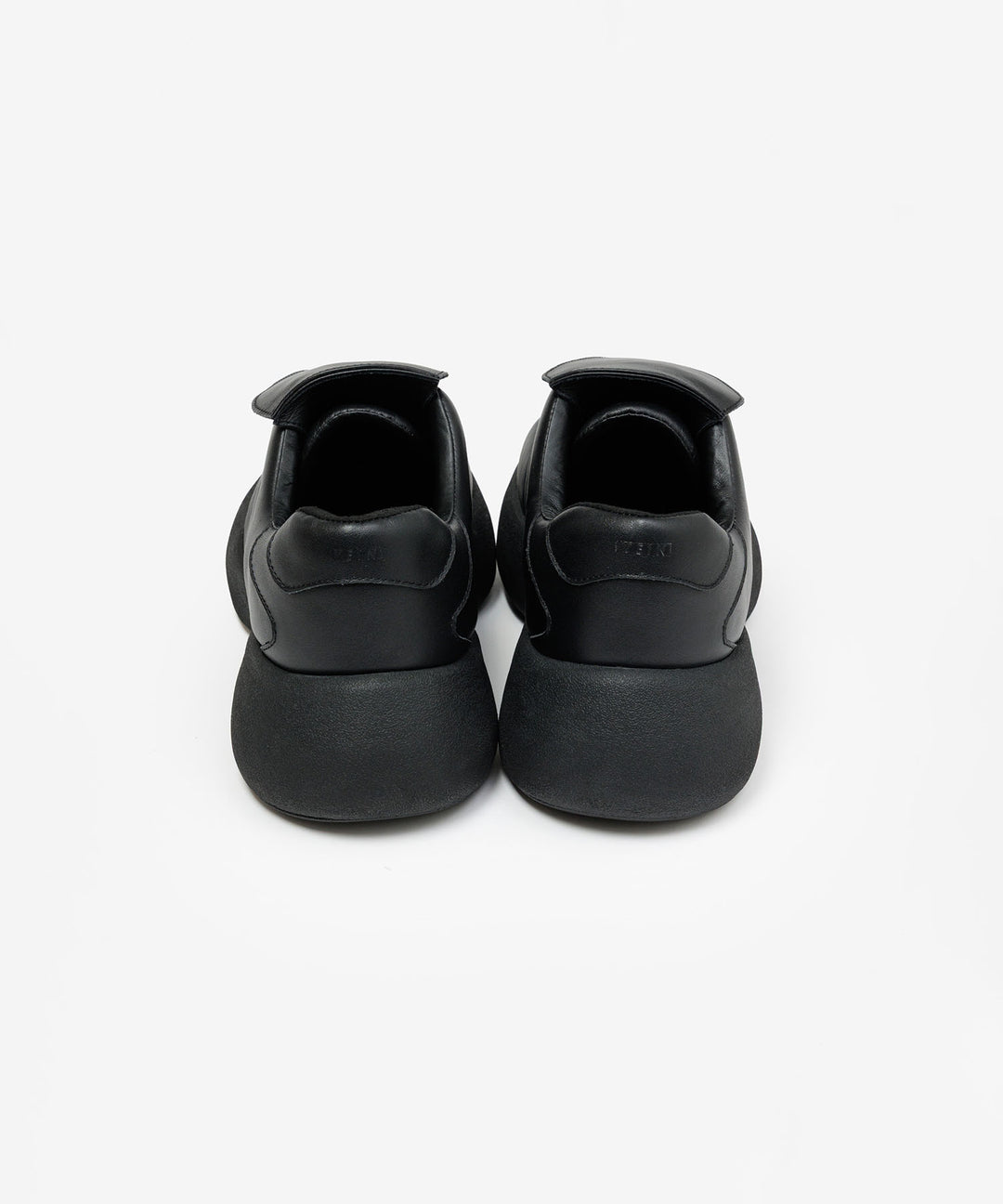 VEIN ヴェインのCOW LEATHER PUFFER CLEAT TRAINER - BLACKの公式通販サイトsession福岡セレクトショップ
