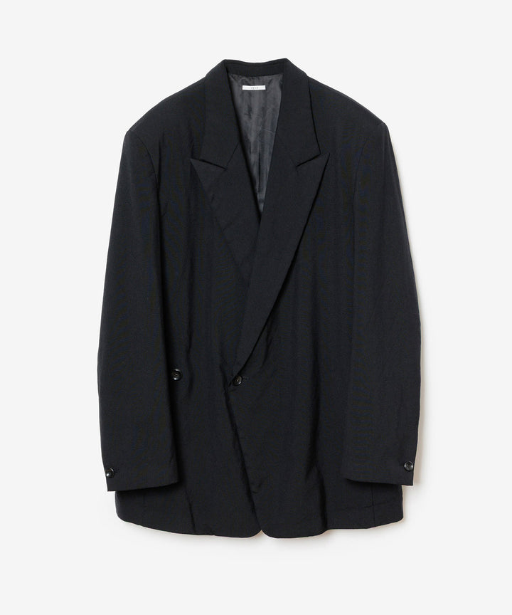 VEIN ヴェインのSHRINK WO CLOTH OVER JACKET - BLACKの公式通販サイトsession福岡セレクトショップ