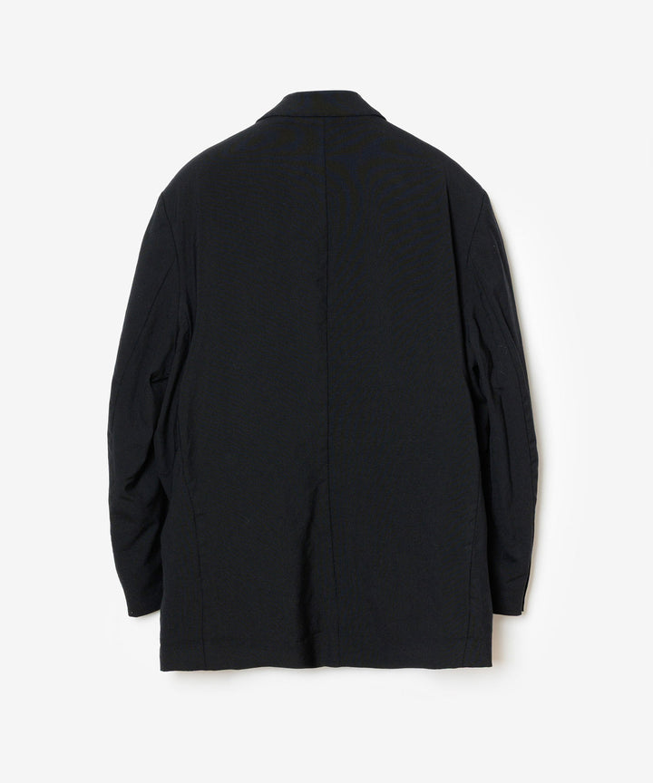 VEIN ヴェインのSHRINK WO CLOTH OVER JACKET - BLACKの公式通販サイトsession福岡セレクトショップ