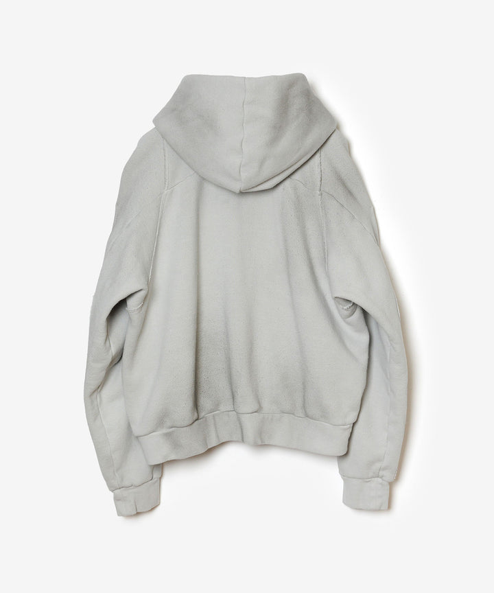VEIN ヴェインのBRUSHED TERRY ZIP-UP HOODIE - OFF WHITEの公式通販サイトsession福岡セレクトショップ