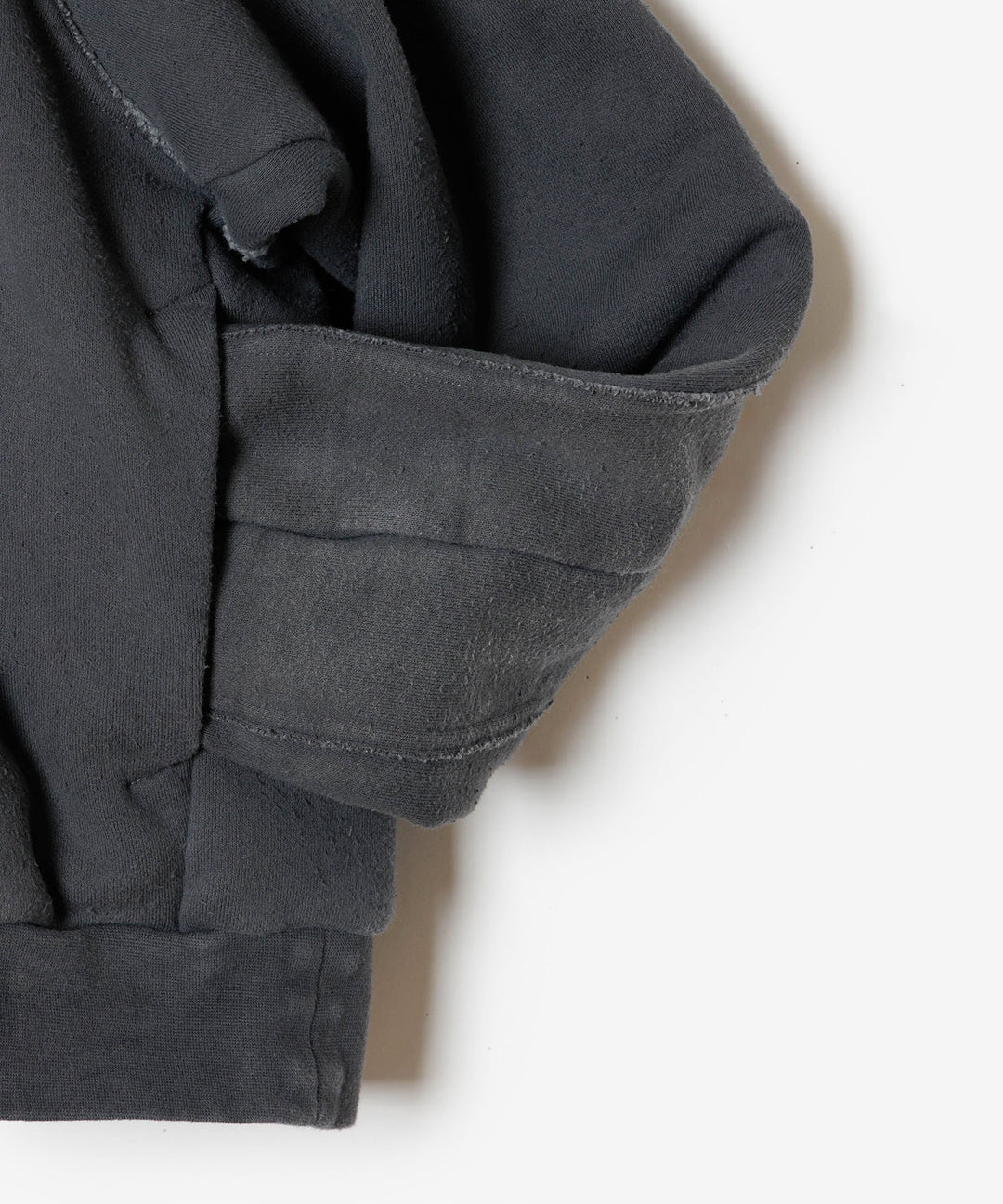 VEIN ヴェインのBRUSHED TERRY ZIP-UP HOODIE - KHAKI GRAYの公式通販サイトsession福岡セレクトショップ