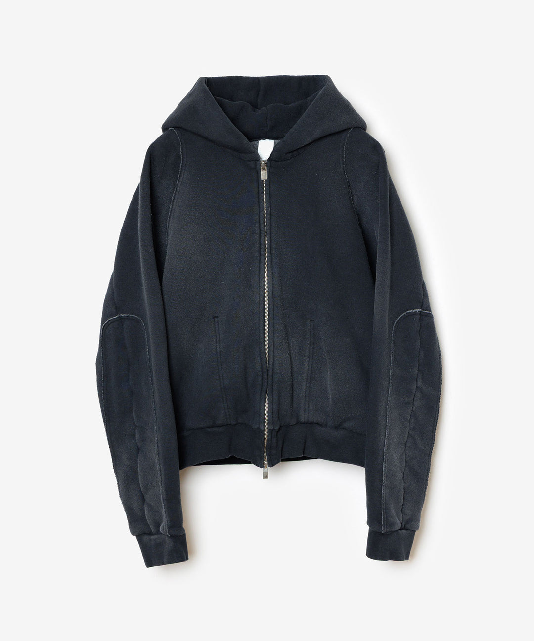 VEIN ヴェインのBRUSHED TERRY ZIP-UP HOODIE - BLACKの公式通販サイトsession福岡セレクトショップ