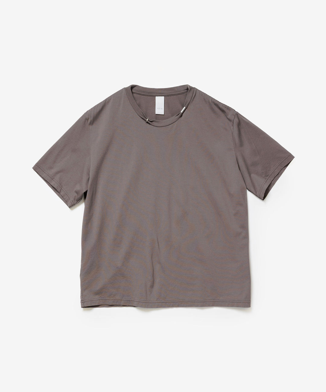 VEIN ヴェインの100/3 SUEDE JERSEY PIERCED S/S TEE - L.BROWNの公式通販サイトsession福岡セレクトショップ