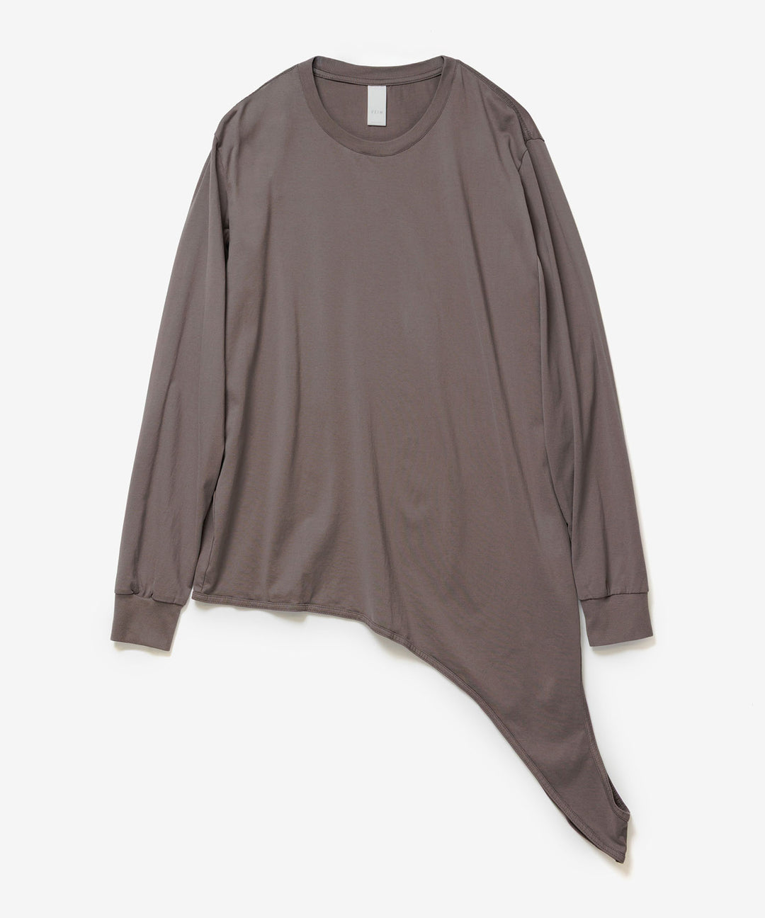 VEIN ヴェインの100/3 SUEDE JERSEY LAYERED L/S TEE - L.BROWNの公式通販サイトsession福岡セレクトショップ