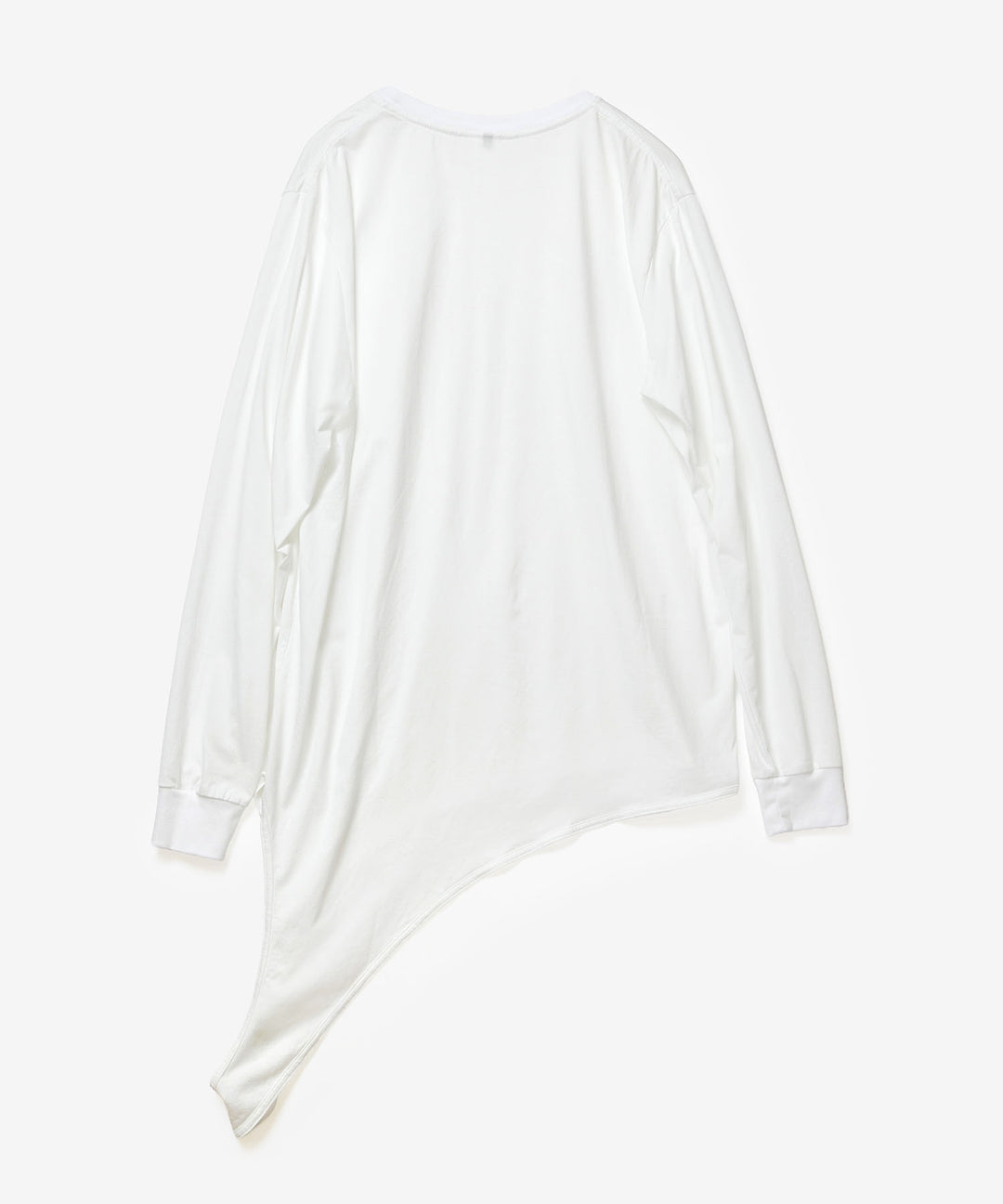 VEIN ヴェインの100/3 SUEDE JERSEY LAYERED L/S TEE - WHITEの公式通販サイトsession福岡セレクトショップ