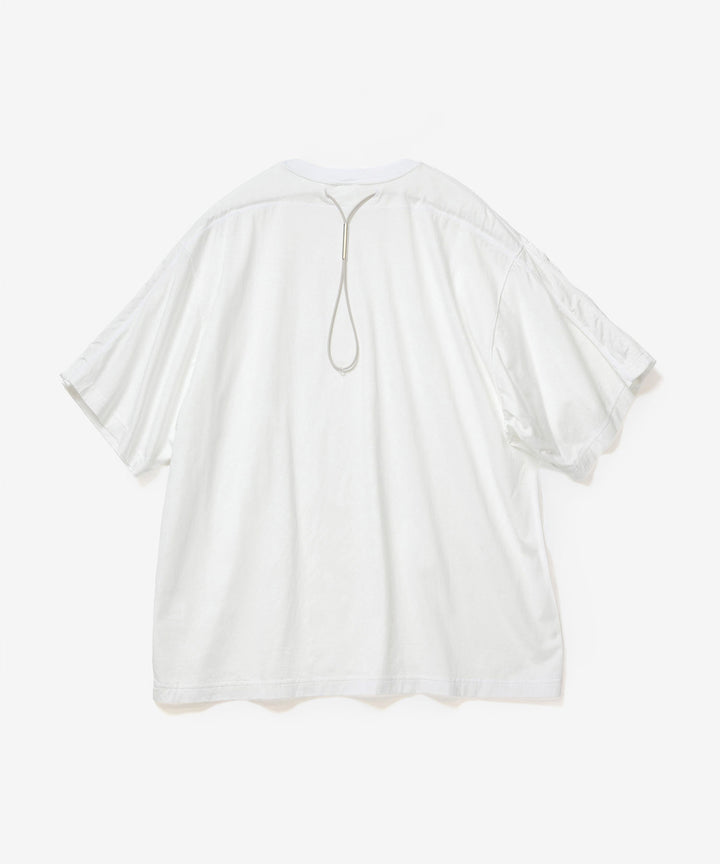 VEIN ヴェインの100/3 SUEDE JERSEY VESSEL S/S TEE - WHITEの公式通販サイトsession福岡セレクトショップ