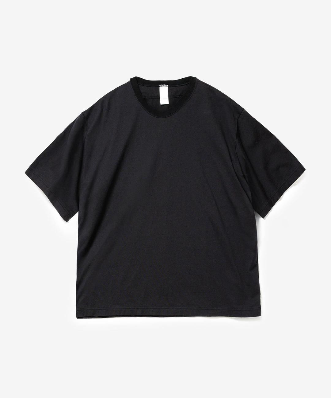 VEIN ヴェインの100/3 SUEDE JERSEY VESSEL S/S TEE - BLACKの公式通販サイトsession福岡セレクトショップ