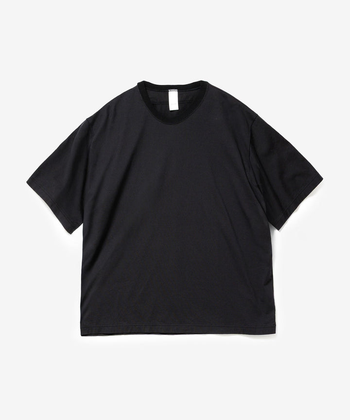VEIN ヴェインの100/3 SUEDE JERSEY VESSEL S/S TEE - BLACKの公式通販サイトsession福岡セレクトショップ