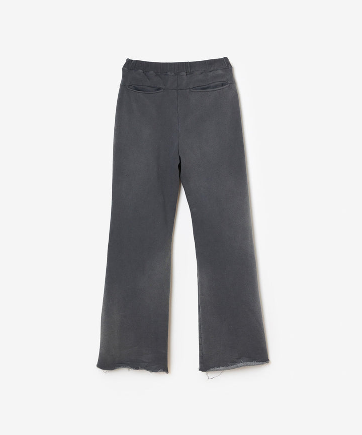 VEIN ヴェインのBRUSHED TERRY CUTOFF BAGGY TROUSERS - KHAKI GRAYの公式通販サイトsession福岡セレクトショップ
