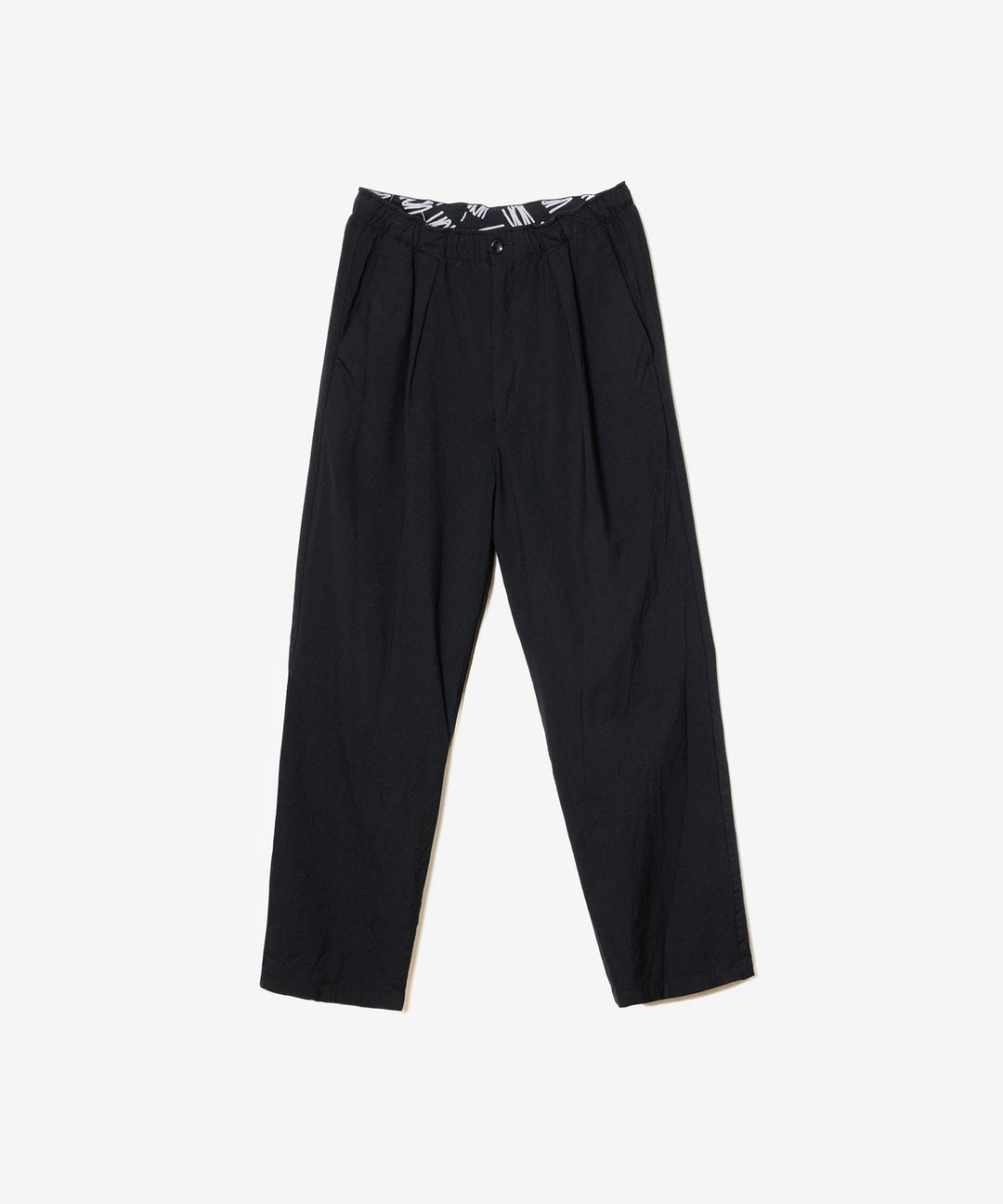 VEIN ヴェインのSHRINK WO CLOTH EASY TROUSERS - BLACKの公式通販サイトsession福岡セレクトショップ