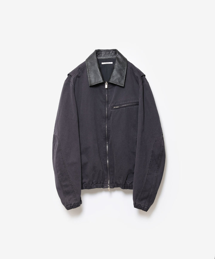 VEIN ヴェインのSULFUR DYED CHINO CLOTH WORK JKT - BLACKの公式通販サイトsession福岡セレクトショップ
