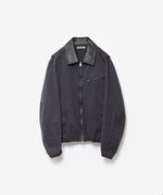 画像をギャラリービューアに読み込む, VEIN ヴェインのSULFUR DYED CHINO CLOTH WORK JKT - BLACKの公式通販サイトsession福岡セレクトショップ
