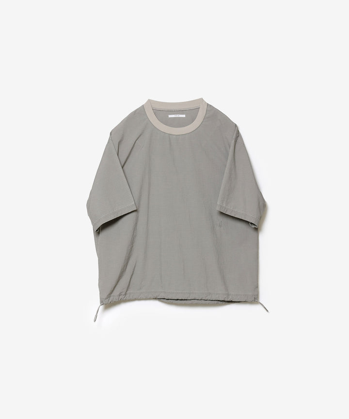VEIN ヴェインのPIGMENT DYED NY RIP S/S PULLOVER - L.GRAYの公式通販サイトsession福岡セレクトショップ