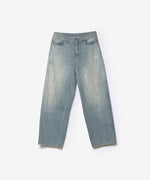 画像をギャラリービューアに読み込む, VEIN ヴェインの11OZ DENIM BAGGY JEANS - L.NAVYの公式通販サイトsession福岡セレクトショップ
