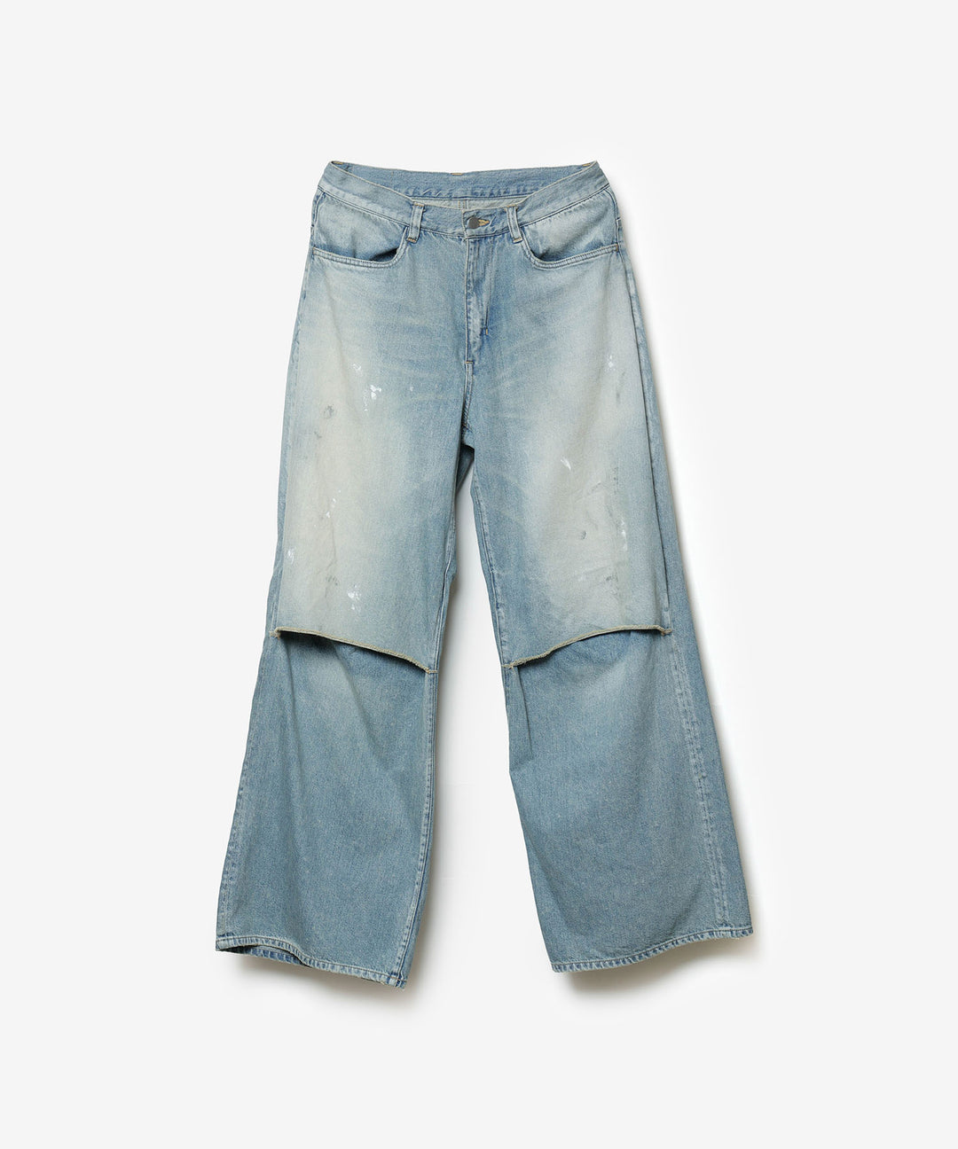 VEIN ヴェインの11OZ DENIM CUT OFF BAGGY JEANS - L.NAVYの公式通販サイトsession福岡セレクトショップ