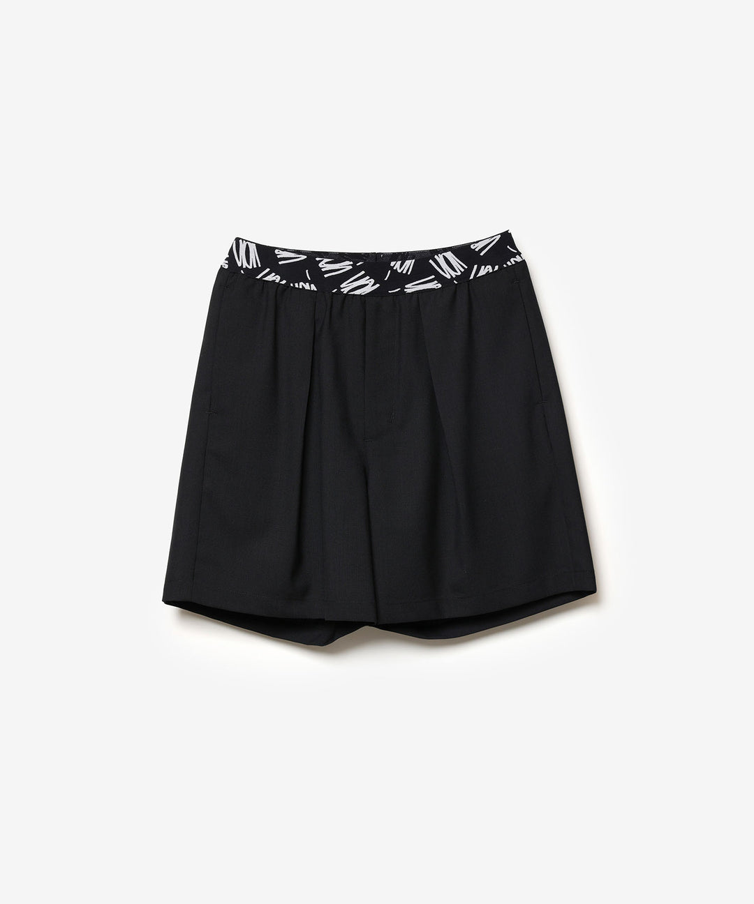 VEIN ヴェインの3/60 HIGH TWIST WOOL TRO EASY SHORTS - BLACKの公式通販サイトsession福岡セレクトショップ