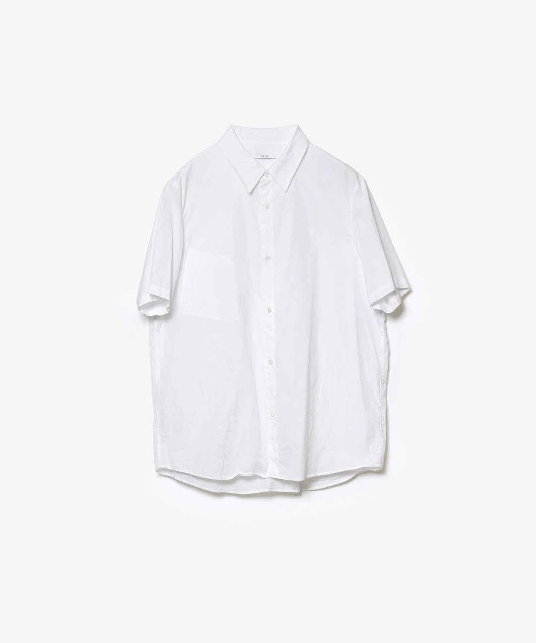 VEIN ヴェインの140/2 GIZA BROAD S/S SHIRT - WHITEの公式通販サイトsession福岡セレクトショップ