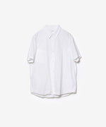 画像をギャラリービューアに読み込む, VEIN ヴェインの140/2 GIZA BROAD S/S SHIRT - WHITEの公式通販サイトsession福岡セレクトショップ
