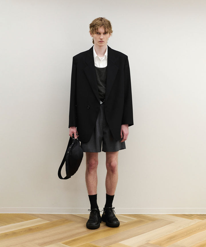 VEIN ヴェインのREVERSE SATIN SHOULDER BAG - BLACKの公式通販サイトsession福岡セレクトショップ
