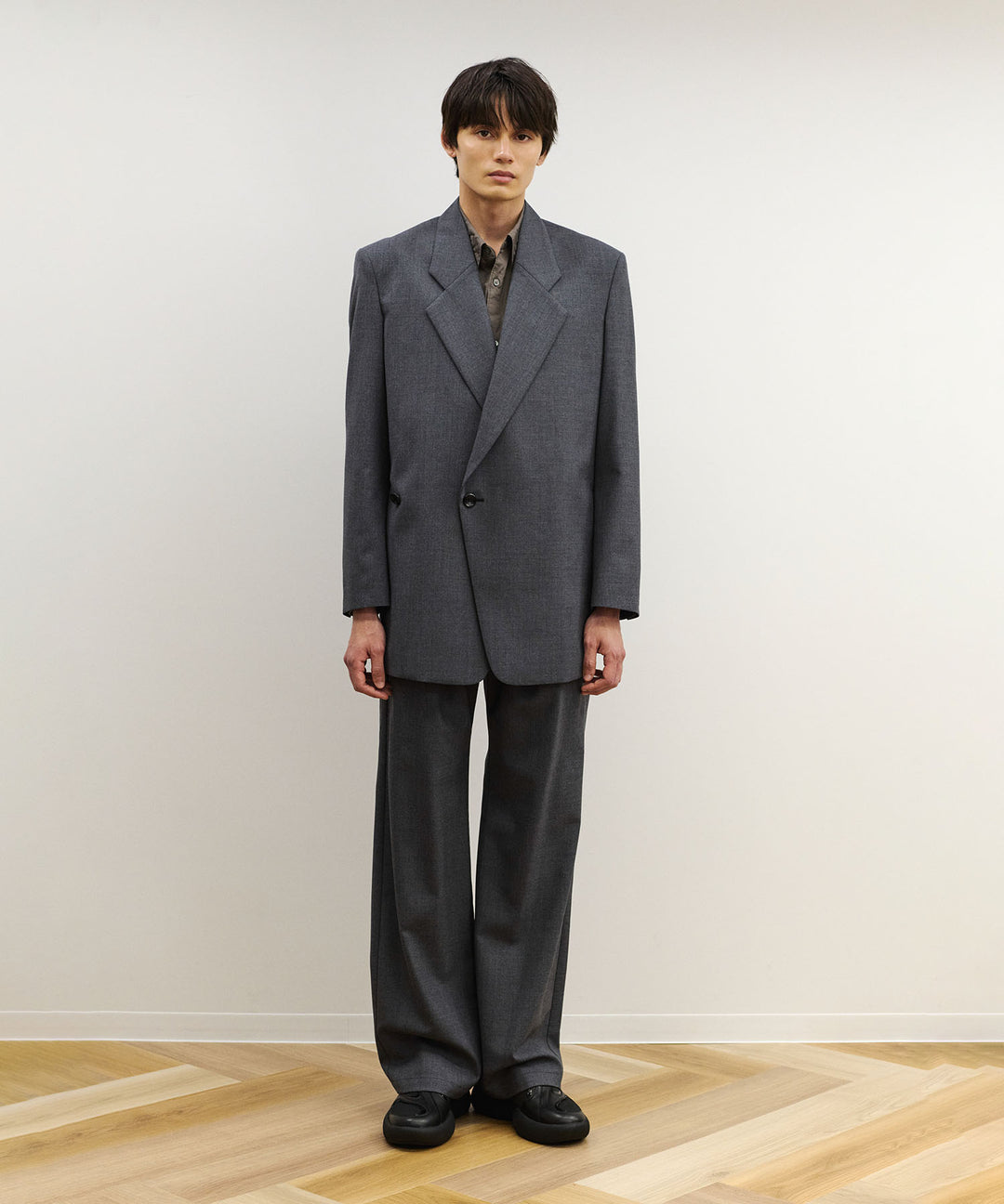 VEIN ヴェインの3/60 HIGH TWIST WOOL TRO EASY TROUSERS - D.GRAYの公式通販サイトsession福岡セレクトショップ
