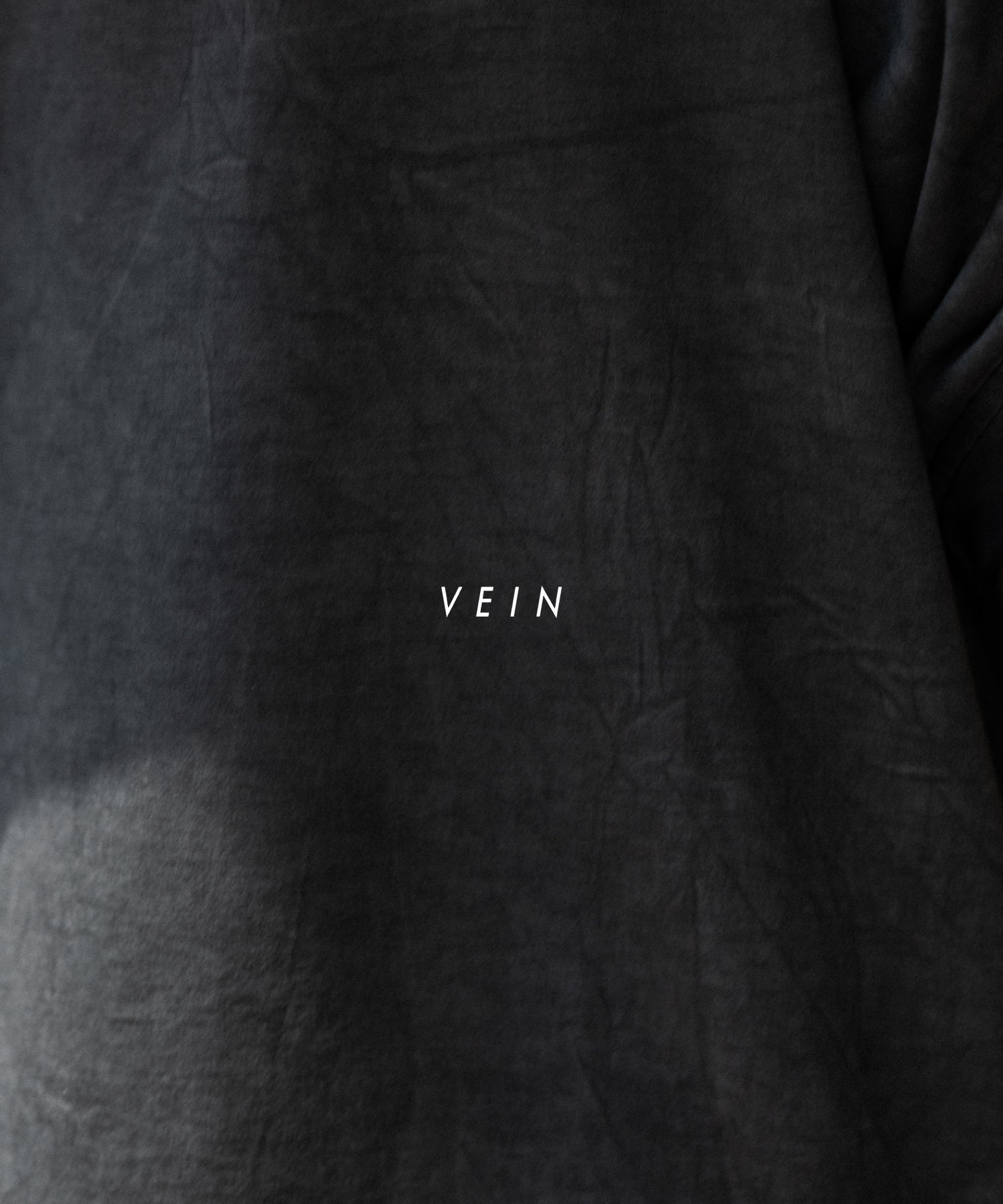 【 VEIN 】100/3 SUEDE JERSEY COLD DYED VESSEL S/S TEE - GRAY
